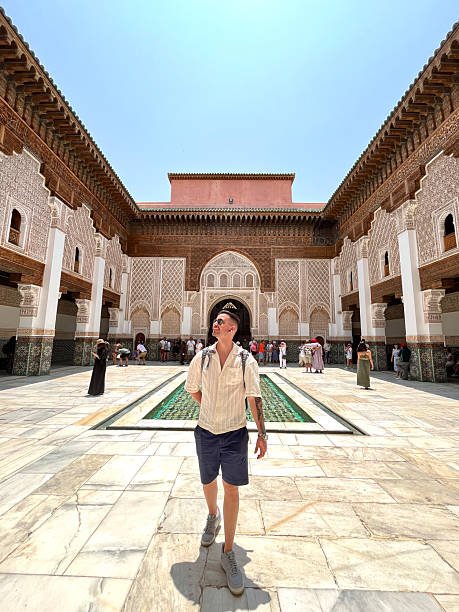 Guide in Marrakech Morocco during an immersive tour