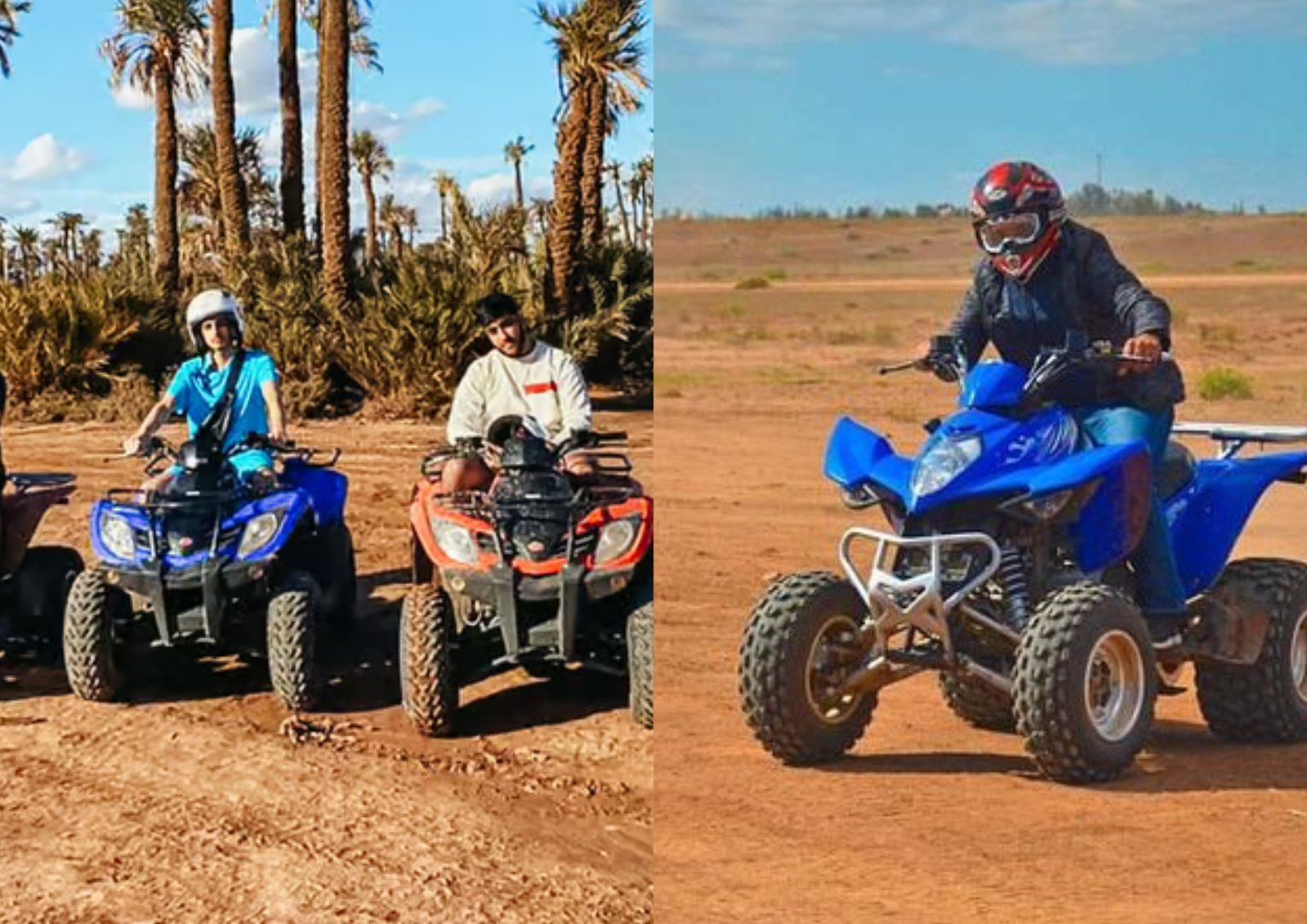 Palm Grove Camel Ride & Quad Biking Adventure Experience in Marrakech
