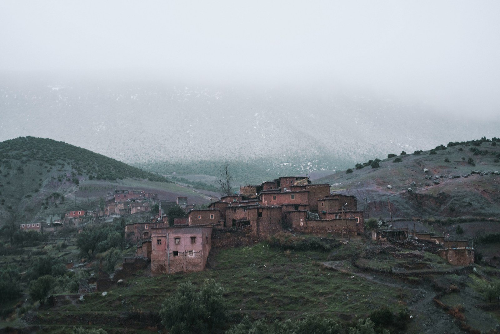 Main view of High Atlas Mountains