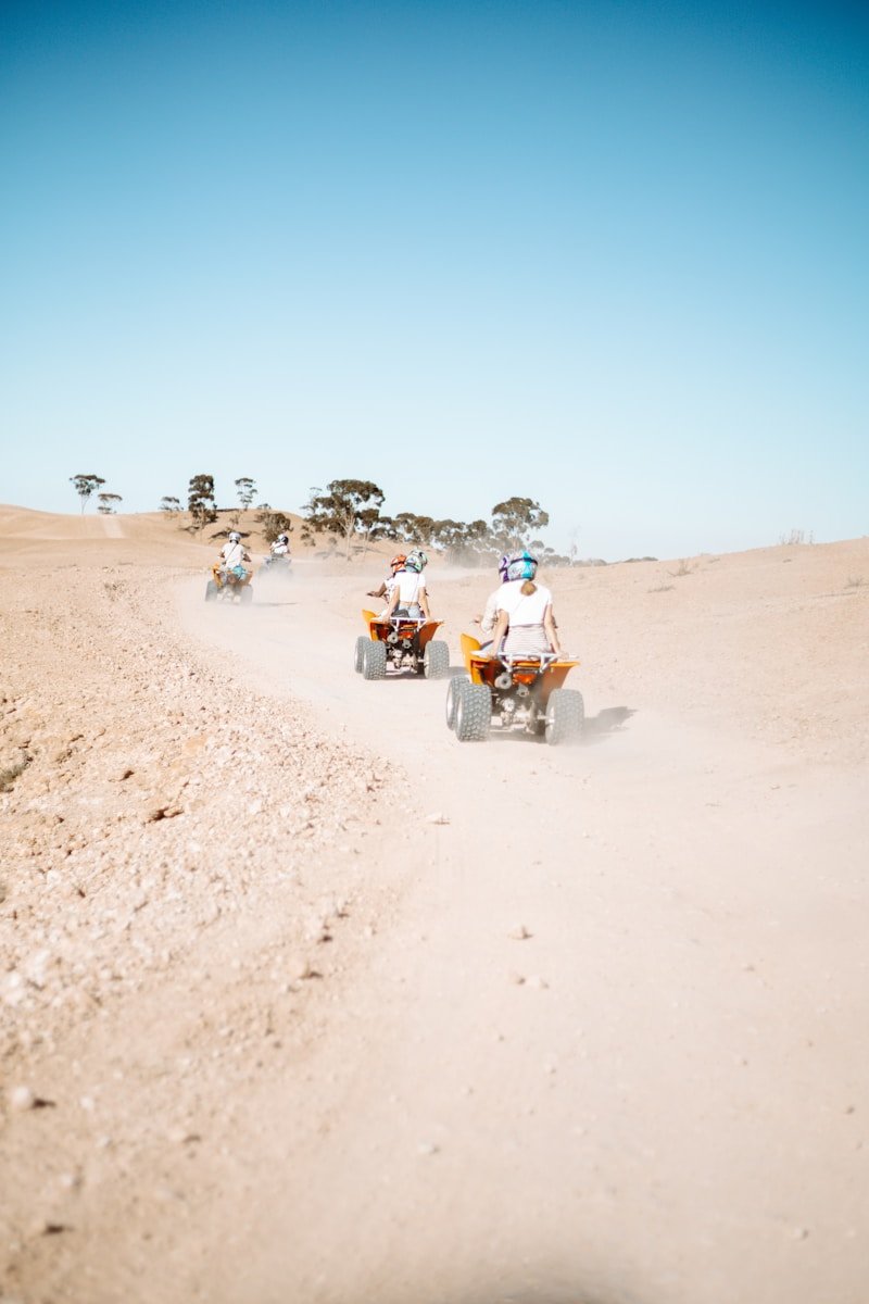 Quad biking in Agafay Desert