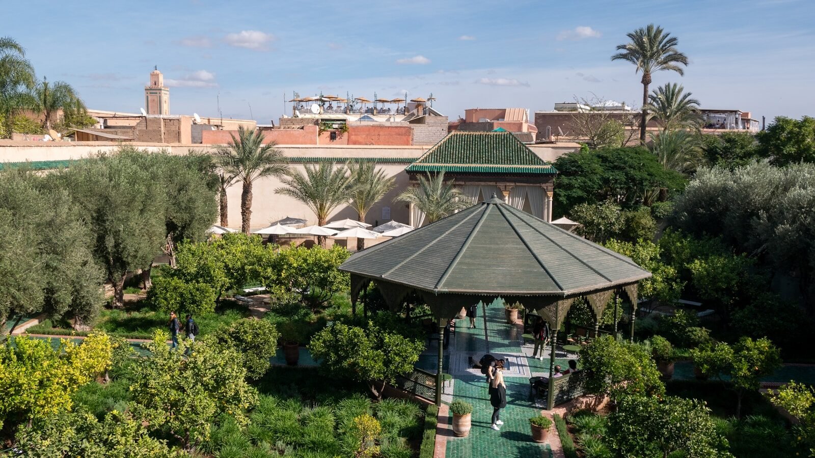 Route through southern Morocco